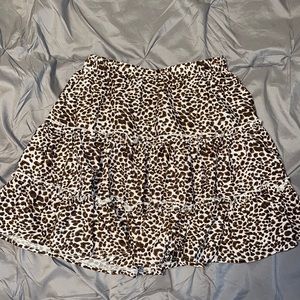 Leopard Skirt